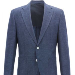 Boss Janson Regular Fit Basketweave Sport Coat